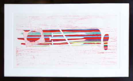James Rosenquist, For Gene Swenson, Etching with Aquatint