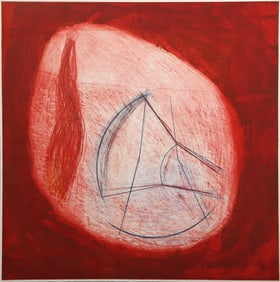 Jane Kent, Embryo, Monotype Etching