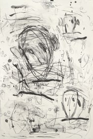 Louisa Chase, Yellow Head, Lithograph on thin wove paper