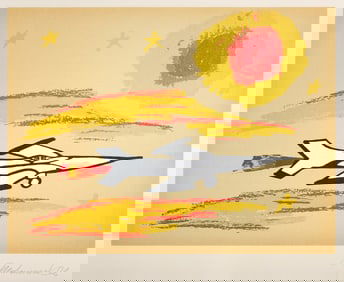 Muhammad Ali, Under the Sun, Screenprint