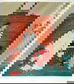 Norman Rockwell, The Discovery, Collotype Poster