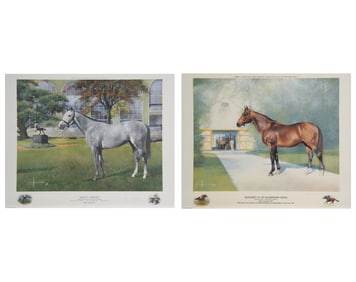 Henk Vos, Lot of Two Signed Prints