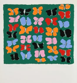 Nadine Prado, Free Forms, Screenprint