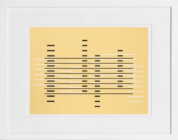 Josef Albers, Opposing Construction - P2, F15, I1, Screenprint