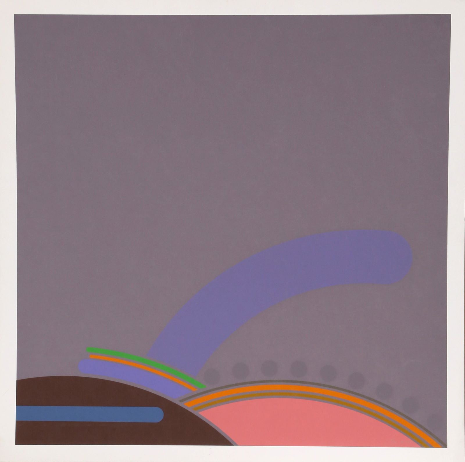 Doug Purcell, Untitled I, Screenprint (1 of 2)