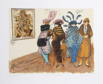 Edward M. Plunkett, Salon d'Automne, Lithograph