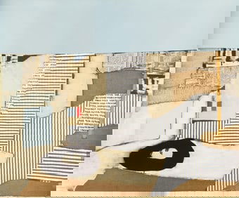 Conrad Marca-Relli, Villa Nueve, Lithograph on Somerset