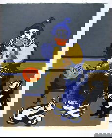 Juan Garcia Ripolles, Arlequin II, Lithograph