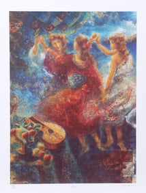 Peter Nixon, Dance, Lithograph