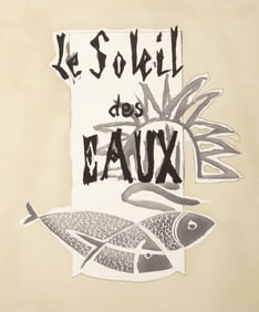 Georges Braque, Le Soleil Des Eaux (Vallier 47), Etching on BFK Rives