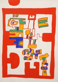 Jacques Soisson, Rube Goldberg, Gouache on Arches