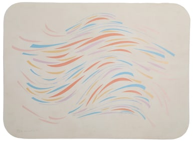 Ralph Humphrey, Jet Stream, Lithograph on BFK Rives
