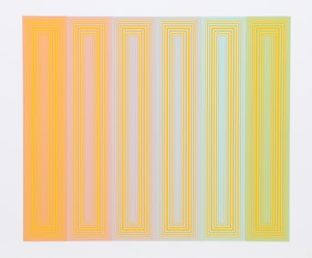 Richard Anuszkiewicz, Sun Keyed, Screenprint