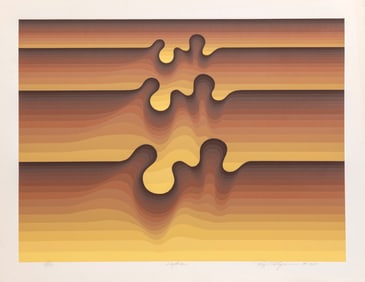 Roy Ahlgren, Hydra, Screenprint