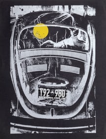 Roy Ahlgren, Beetle II, Screenprint, stamped with Ahlgren Studio