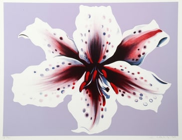 Lowell Blair Nesbitt, Lilium, Screenprint