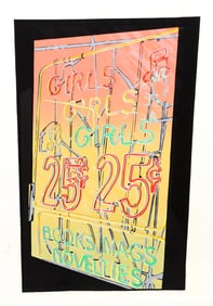 Cindy Wolsfeld, Girls, Girls, Girls, Screenprint
