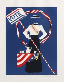 Robert Indiana, Henrietta M, Lithograph on Arches