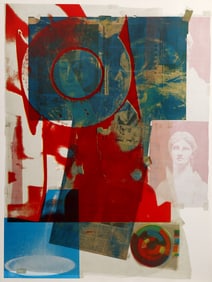 Robert Rauschenberg, Quarry, Offset Lithograph