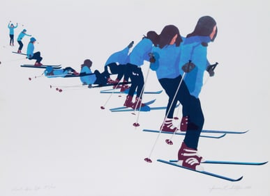 Joanne Seltzer, Don't Give Up, Lithograph