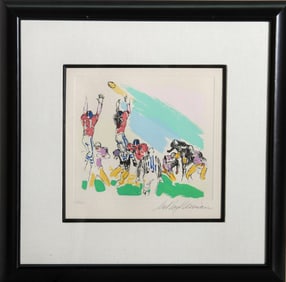 LeRoy Neiman, Field Goal, Etching