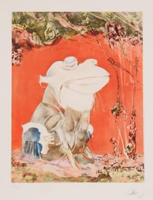 Endre Szasz, Frog, Aquatint