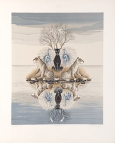 Gustavo Novoa, Mirage, Lithograph on Arches