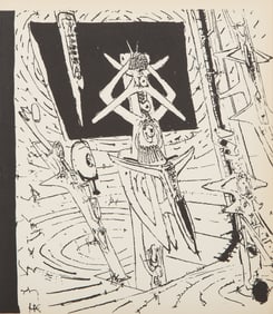 Roberto Matta, Untitled from Le Surrealisme en 1947, Lithograph