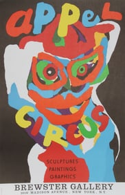 Karel Appel, Cirque at Brewster Gallery, Lithograph Poster