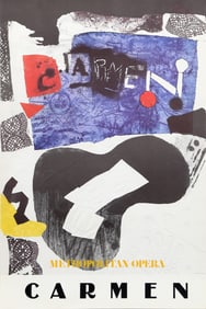 Antoni Clave, Metropolitan Opera - Carmen, Poster