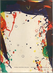 After Sam Francis, Smithsonian Poster, Offset Lithograph