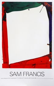 Sam Francis, Centre National d'Art Contemporain, Poster