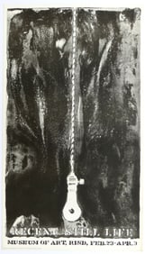 Jasper Johns, Recent Still Life, Lithograph Poster