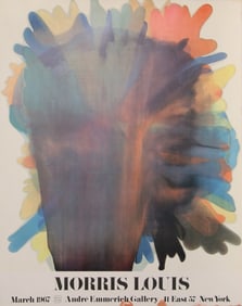 Morris Louis, Andre Emmerich Gallery Exhibition, Poster