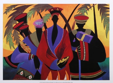 Alice Gatewood Waddell, The Offering, Offset Lithograph