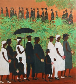 Ellis Wilson, Funeral Procession, Poster