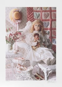 Harvey Edwards, Doll Room, Offset Lithograph