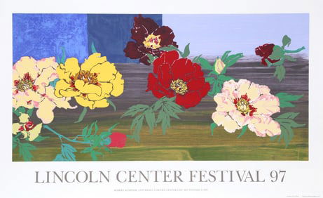 Robert Kushner, Lincoln Center Festival, Screenprint Poster