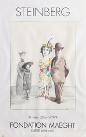 Saul Steinberg, Fondation Maeght, Poster