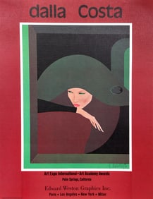 Amleto Dalla Costa, Art Expo, Palm Springs CA, Poster
