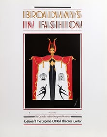 Erte, Broadways in Fashion, Poster