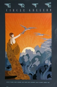 Erte, Wings of Victory, Poster
