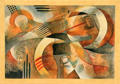 Marlene Healey, Untitled, Enameled Poster on Board