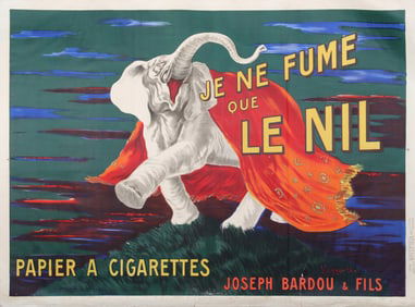 After Leonetto Cappiello, Je ne Fume que le Nil, Lithograph Poster
