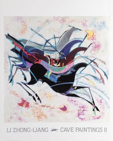 Li Zhong-Liang, Cave Paintings II, Poster