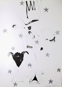 Jim Dine, Silver Star, Poster