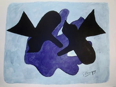 Georges Braque, Astra et l'Oiseau, Poster