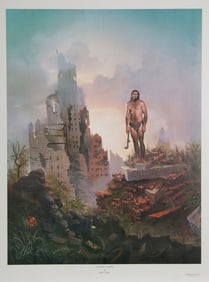 John Pitre, A New Dawn, Offset Lithograph