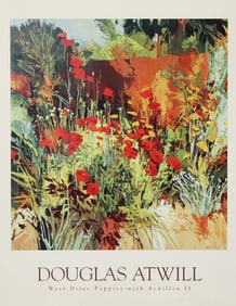 Douglas Atwill, Poppies with Achilles II, Poster