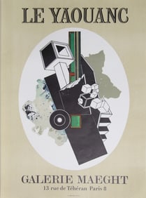 Alain Le Yaouanc, Galerie Maeght, Lithograph Poster
